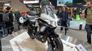 Kawasaki Versys 1100 S Tourer Plus 2025 Revealed  EICMA 2024 [upl. by Llednil]