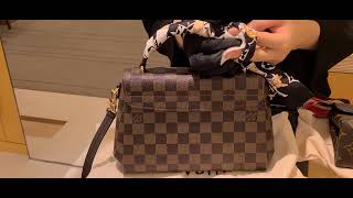 2020 Louis vuitton confidential bandeau How to tie twilly on my bag  LV BANDEAU STYLING [upl. by Wilde]