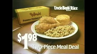 Bojangles Two Piece Meal Commercial from 1994 [upl. by Inalaehon]