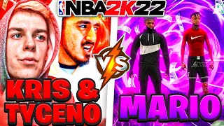 MariosMindset Challenged Tyceno and KrisZeeTee to a 1000 WAGER IN NBA 2K22 WAGER OF THE YEAR [upl. by Gerianna]