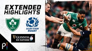 2024 Six Nations Ireland vs Scotland  EXTENDED HIGHLIGHTS  3162024  NBC Sports [upl. by Anthia]