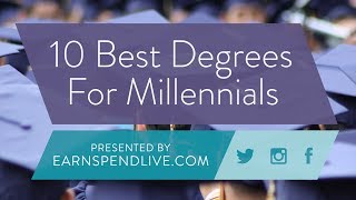 10 Best Degrees for Millennials [upl. by Nagiam]