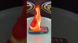 Nokia vs 1000°© 😃 intrestingfacts experiment hotball techdustbin hotballexperiment [upl. by Yancey]