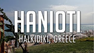 Hanioti Town amp Beach  Halkidiki Greece [upl. by Alicec]