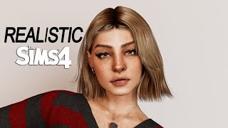 How To Make Realistic Sims  The Sims 4  CCList [upl. by Aivle]