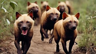 Unveiling the Untold World of Wild Canids  Rare and Unknown Wild Dog Species [upl. by Sixele]