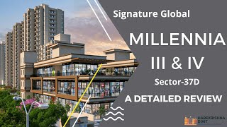 Everything About Signature Global Millennia 3amp4  Affordable Housing Project in Sector 37D  DEW [upl. by Ramaj]