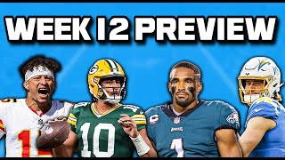 NFL Week 12 Preview [upl. by Amilah]