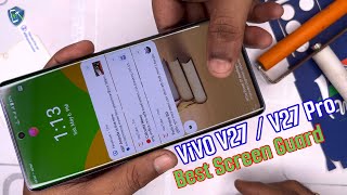 vivo v27 🔥 v27 pro screen guard review [upl. by Freddi350]