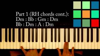 How To Play quotPirates Of The Caribbeanquot Piano Tutorial Part 1 [upl. by Werd]