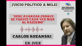 ROZANSKI Y UNA AFIRMACIÓN PREOCUPANTEMPTV [upl. by Liam]