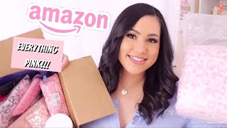 2021 Pink Girly Amazon Finds under 20 [upl. by Rim388]