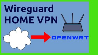 VPN for your Home Network with Wireguard on OpenWrt and iphone connecting to linux VPN [upl. by Nnaerb64]