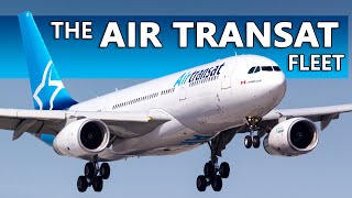 The Air Transat Fleet  2021 and Beyond [upl. by Naicul]