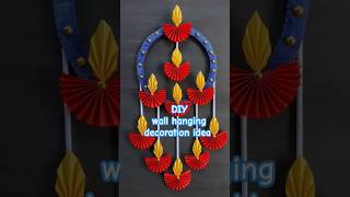 DIY WALL HANGING DECORATIONwalldecor wallart wallhanging decoration crafts crafting diycrafts [upl. by Noryk]