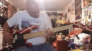 REO Speedwagon Dont Let Him Go Bass Cover 1st time [upl. by Hsivat32]