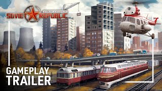 Workers amp Resources Soviet Republic  Gameplay Trailer  City Builder Tycoon Game [upl. by Eatnwahs]