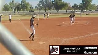 Amelia Potter PGF State 48 18u Champs 2024 [upl. by Eatnhoj]