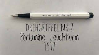 Leuchtturm 1917 Drehgriffel nr2 Matita Meccanica [upl. by Rosel]