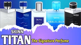 Skinn titan perfumes  raw verge country road amalfi blue steele  top 5 perfume for men [upl. by Maddocks]