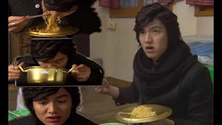 Boys over flowers  Gu Jun pyo a handsome and richest guy eating a ramen  ep18 clip series [upl. by Rutger]