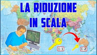 🗺 LA RIDUZIONE IN SCALA  Geografia 📚🌍 [upl. by Malachi496]