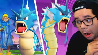 ESTAÇÃO HD REAGE GAMEPLAY GYARADOS POKEMON UNITE [upl. by Takken329]