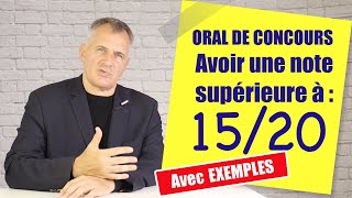 Présentation oral de concours fonction publique Avoir une notes supérieure à 15 [upl. by Eiramave]