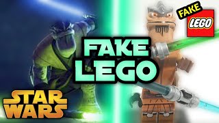 Lego Star Wars Pong Krell Minifigure LEGO Clone Wars  C034 Fake Lego Minifigure [upl. by Dusen]