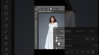 Photoshop PROs Secret to Adding PATTERN to ANY Dress [upl. by Martreb]