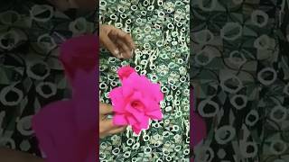 Rose 🌹🥀 day craft paper flower shorts [upl. by Sidoeht]