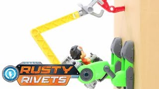 Rusty Rivets  Cliff Hanger  Toys for Kids [upl. by Nnair378]