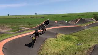 Coldstream Pump Track Coldstream Victoria averageaustralianbmxchick [upl. by Oakes766]