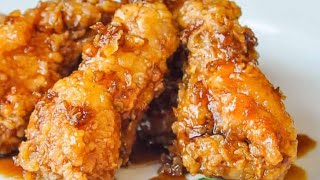 CHICKEN WINGS RECIPE  HONEY CHICKEN  AIR FRYER CHICKEN RECIPE 😋 [upl. by Notxap]