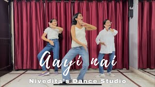 Aayi Nai  Stree 2  Nivedita’s Dance Studio [upl. by Yelraf24]