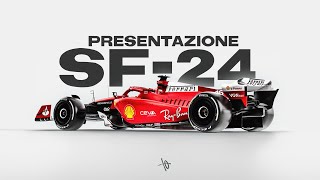 PRESENTAZIONE della FERRARI 2024 · SF24 [upl. by Oimetra]