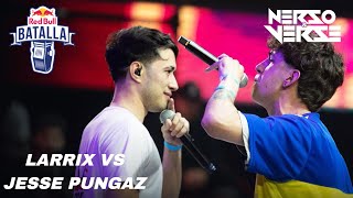 NERSO Y VERSE  TEMBLOR BEAT OFICIAL  LARRIX VS JESSE PUNGAZ  1MER BEAT  RED BULL ARGENTINA 2022 [upl. by Davison]