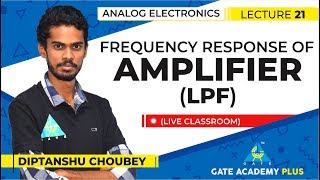 Analog Electronics I Frequency Response of Amplifier  LPF Lecture 21 [upl. by Erdman470]