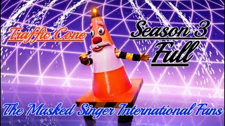 The Masked Singer UK  Traffic Cone  Season 3 Full [upl. by Blandina]