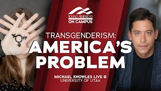 Transgenderism Americas Problem  Michael Knowles LIVE at University of Utah [upl. by Llorre]