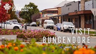 Visit Bungendore NSW  Explore QueanbeyanPalerang [upl. by Elynad]