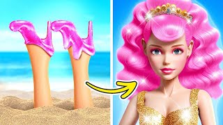 Minha Barbie Está Viva Melhores Artesanatos e Truques com Bonecas na Vida Real [upl. by Edina]