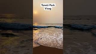 Teneti Park Vizag beach vizag rkbeach beachlife visakhapatnam cityofdestiny shorts ytshorts [upl. by Ellenoj]