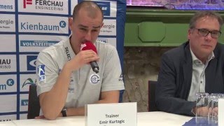 VfL Gummersbach  TBV Lemgo 2824 Pressekonferenz [upl. by Nayllij]