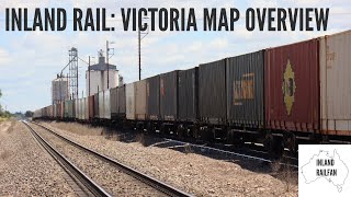 Inland Rail map survey Victoria [upl. by Cardie]