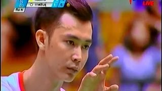 Sisaket  Kalasin 3rd Takraw Thailand League 2013 [upl. by Nelra]