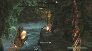 Lets Play The Elder Scrolls V Skyrim Episode 179  Brinewater Grotto [upl. by Eema]