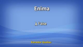 Enima  A laise  Lyrics [upl. by Arorua]