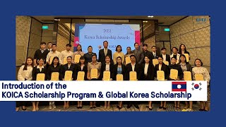 CIAT Brief Introduction of Global Korea Scholarship amp Scholarship Program [upl. by Ytissahc]