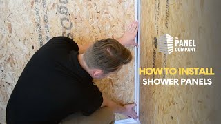 How to Install Shower Panels  The Panel Company [upl. by Sinegra866]